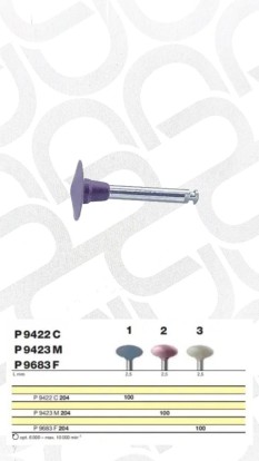 Полировочный бор по керамике 2-я ступень / P 9423 M 204.100, Drendel + Zweiling DIAMANT GmbH, Германия