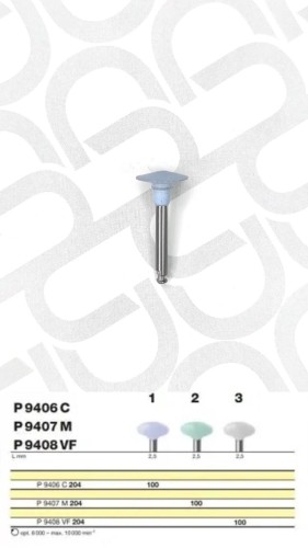 Полировочный бор по композиту 1-я ступень D+Z  / P 9406 C 204.100, Drendel + Zweiling DIAMANT GmbH, Германия  