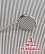 Зеркало без ручки с родиевым покр № 3 (20 мм) TW3-14, Truewin / Пакистан